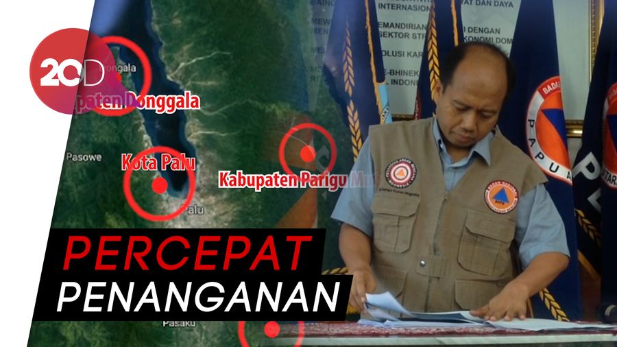 Masa Tanggap Darurat Diberlakukan 14 Hari di Sulteng