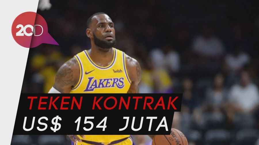 Berseragam Lakers, LeBron James Jalani Debut Perdana Pramusim
