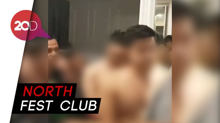 Detik-detik Polisi Gerebek Pesta Narkoba Klub Gay  