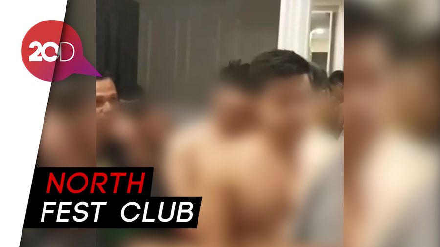 Detik-detik Polisi Gerebek Pesta Narkoba Klub Gay  