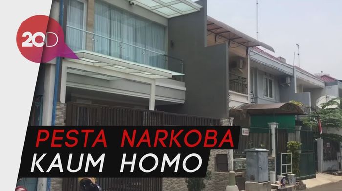 Ini Rumah yang Dijadikan Pesta Narkoba Klub Gay di Sunter