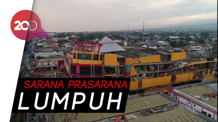 Jokowi Jelaskan Kondisi Memprihatinkan Palu Pasca-tsunami