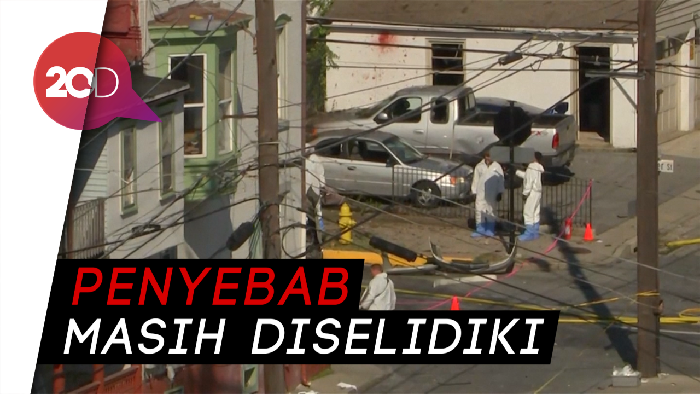 Mobil Meledak Tewaskan 3 Orang di Pennsylvania
