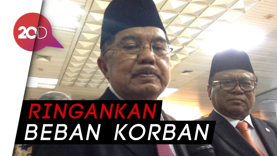 Ucapkan Duka untuk Sulteng, JK Harap Semua Pihak Bahu-membahu