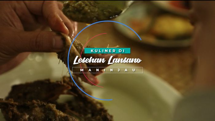 Kuliner di Lesehan Lansano Maninjau