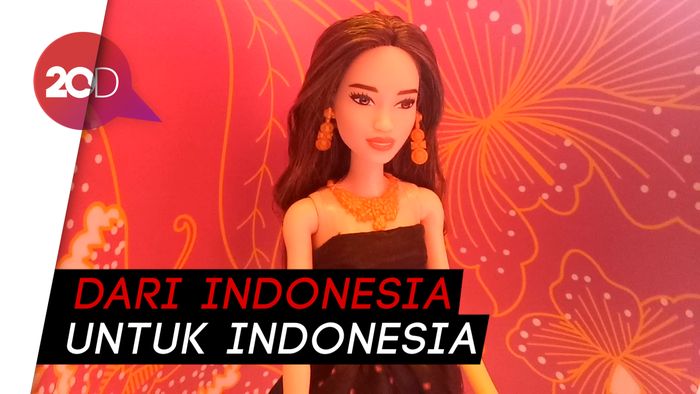 Cantiknya Barbie dengan Balutan Batik Indonesia