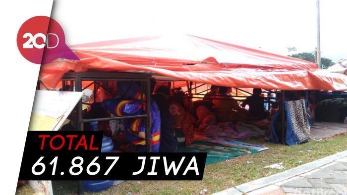 Korban Gempa-Tsunami Palu Mengungsi di 109 Titik Ini
