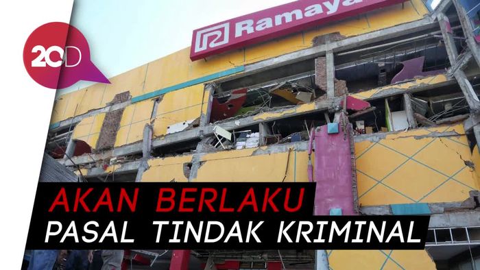 Dear Korban Gempa, Menjarah Termasuk Kriminal dan Bisa Ditindak!