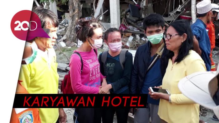 Haru! Evakuasi Korban dari Reruntuhan Hotel Mercure