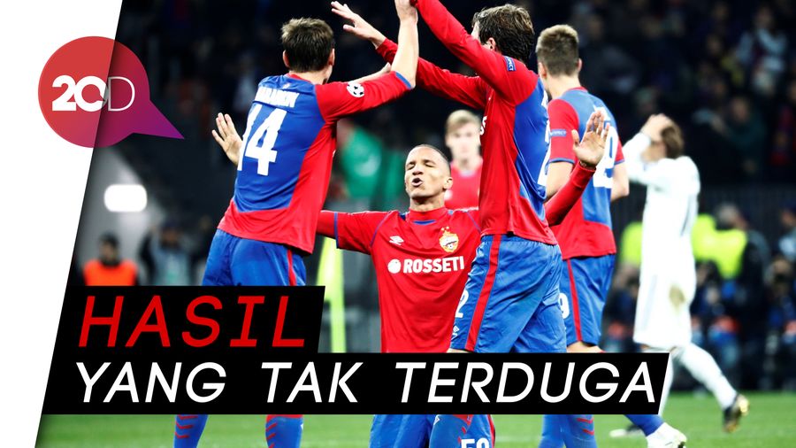 Unggul Cepat, CSKA Lega Bisa Kalahkan Madrid