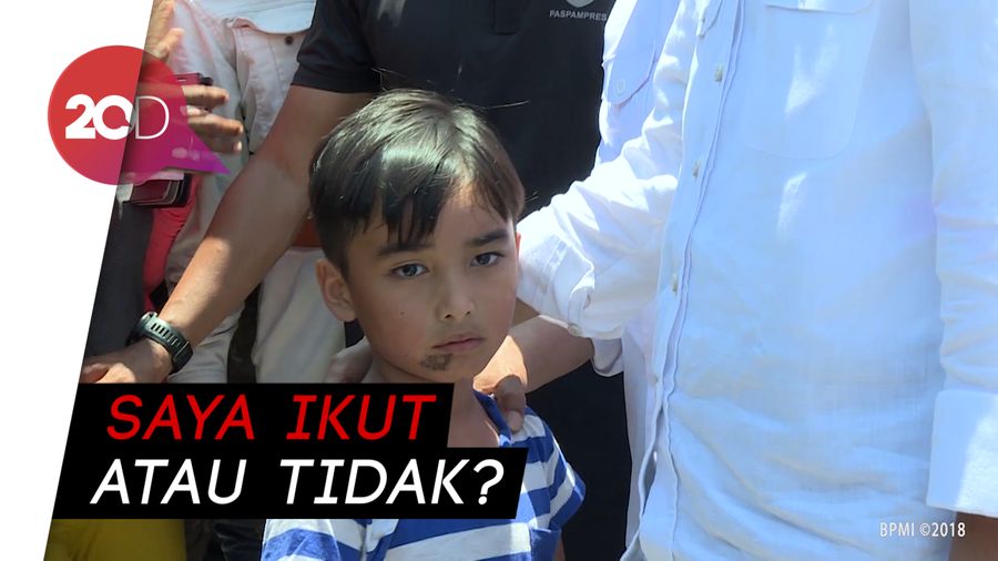 Momen Menyayat Hati, Bocah Korban Gempa yang Ingin Ikut Jokowi