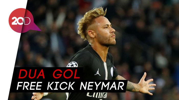 Neymar Hat-trick, PSG Pesta Gol Lawan Red Star Belgrade