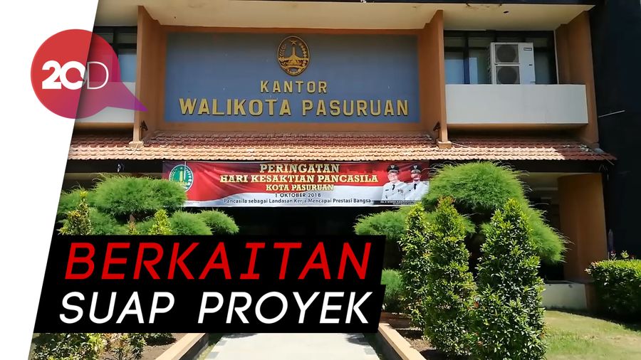 Wali Kota Pasuruan Keciduk KPK, Ruang Kerjanya Disegel