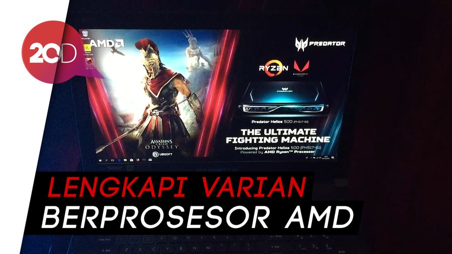 Acer Hadirkan Predator Helios 500 Versi AMD Generasi Kedua