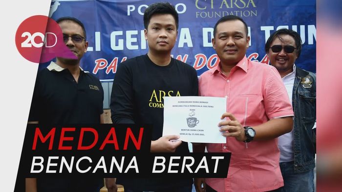 Aktivis 98 Percayakan Bantuan Sulteng Lewat CT ARSA Foundation