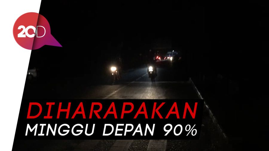 Alhamdulillah, 65% Listrik di Palu Sudah Menyala