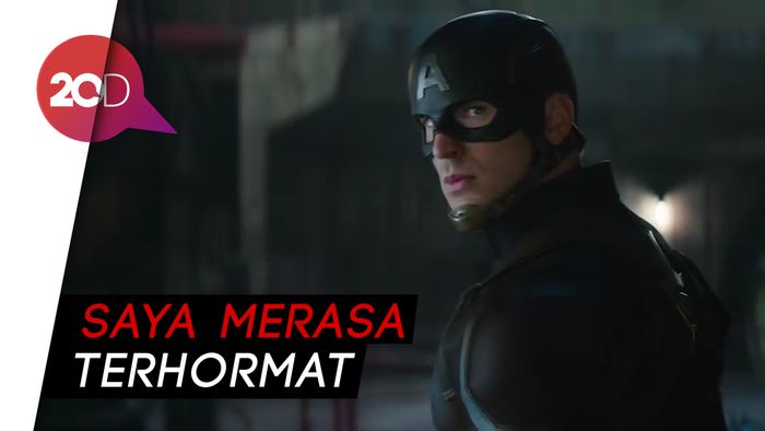 Chris Evans Gantung Perisai Captain America