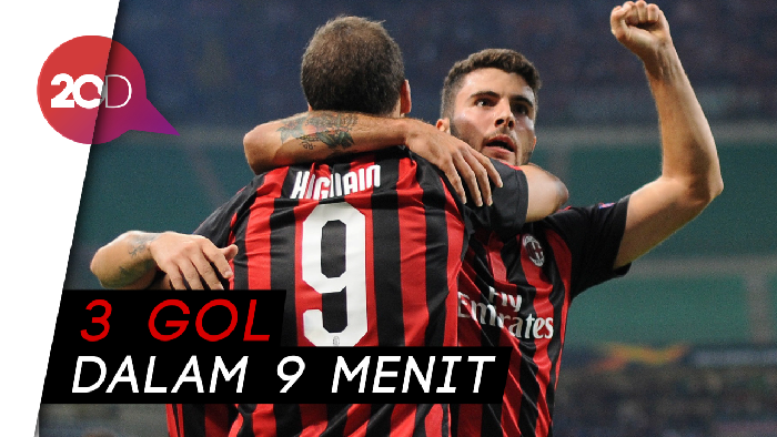 Comeback Singkat Milan Kalahkan Olympiakos