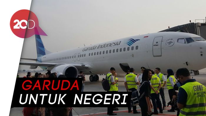 Garuda Indonesia Jadi Maskapai Pertama yang Evakuasi Korban Gempa Palu