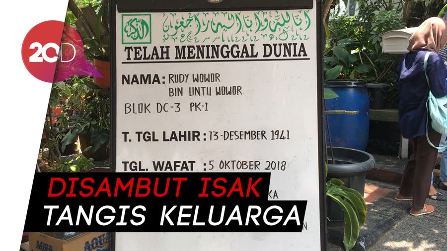 Jenazah Rudy Wowor Tiba di Rumah Duka