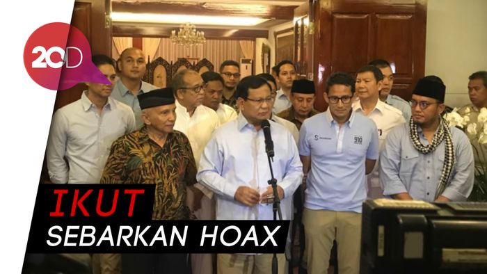 Relawan Jokowi Desak Polisi Tangkap Prabowo Cs