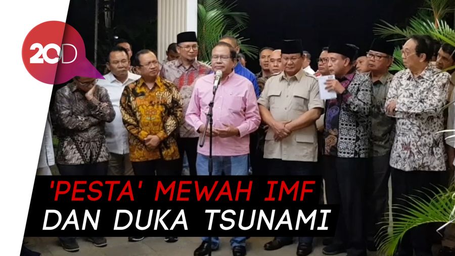 Rizal Ramli Sebut Biaya Meeting IMF-WB di Bali Kemahalan!