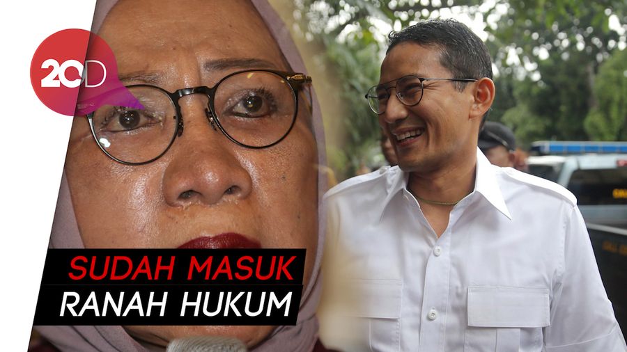 Sandi Ogah Komentar soal Ratna Sarumpaet Lagi