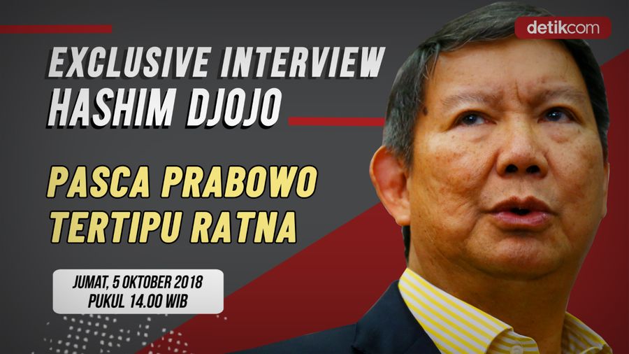 Tonton Eksklusif Hashim Djojo, Usai Prabowo Dibohongi Ratna