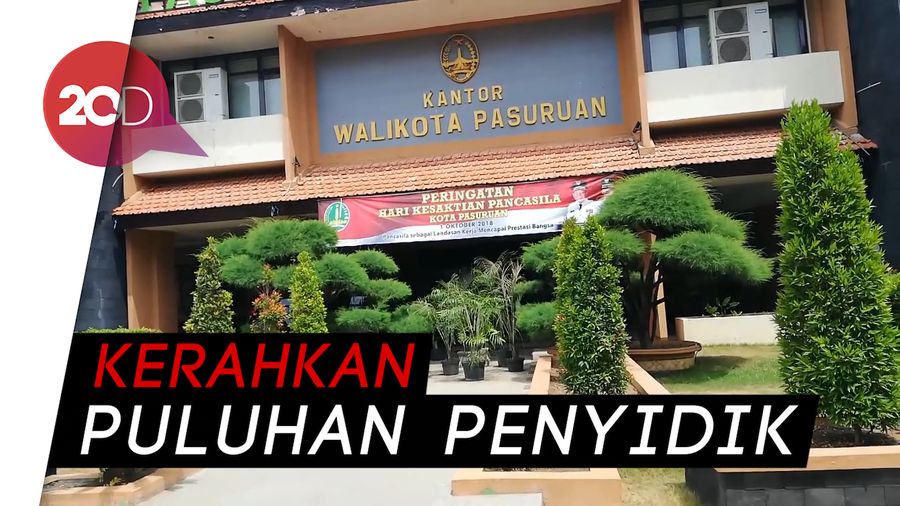 KPK Geledah Kantor Wali Kota Pasuruan