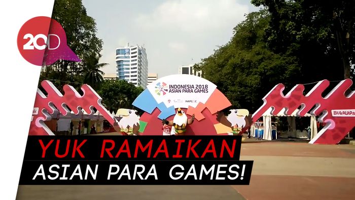 Melongok GBK Jelang Opening Ceremony Asian Para Games 2018