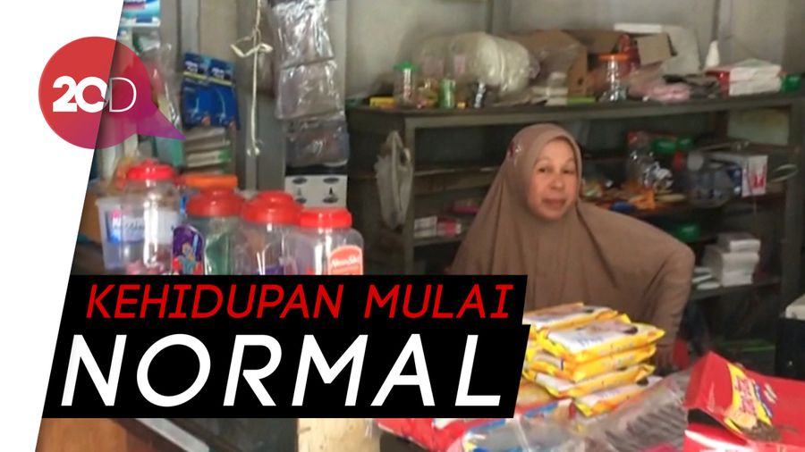 Toko Kelontong di Palu Mulai Dibuka   