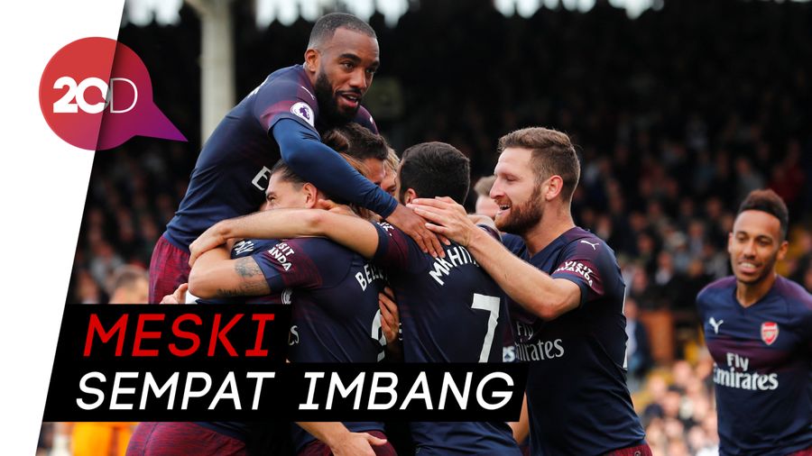 Arsenal Bungkam Fulham 5-1