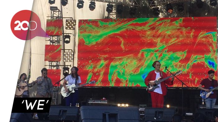Endah N Rhesa Extended Bawakan Lagu Barunya di Synchronize 2018
