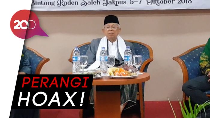 Maruf Amin: Tabayyun untuk Mencegah Hoax
