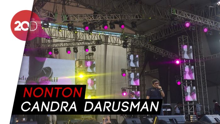 Triawan Munaf Ikut Nonton di Synchronize Fest 2018