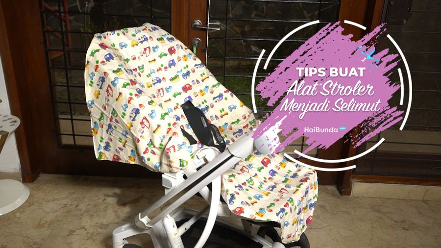 Cara Buat Alas Stroler Menjadi Selimut