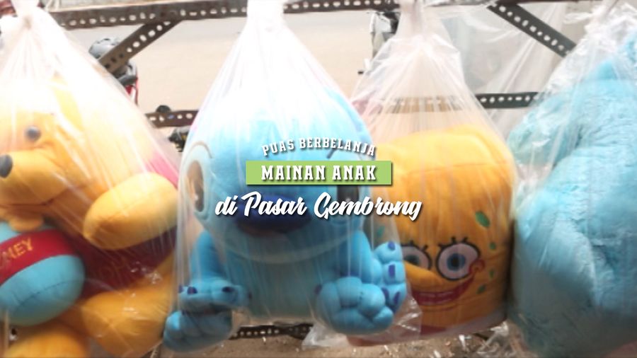 Puas Berbelanja Mainan Anak di Pasar gembrong