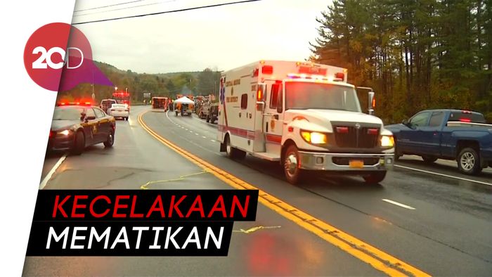 20 Orang Tewas Ditabrak Limosin di New York 
