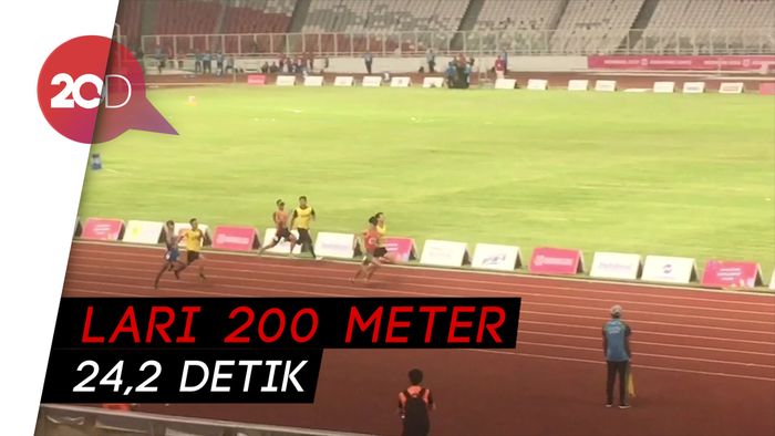 Abdul Halim Dalimunthe, Pelari Tunanetra Sumbang Medali Perunggu