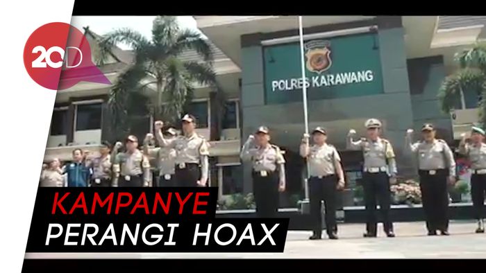Keren! Polisi Ajak Kita Perangi Hoax Lewat Lagu Meraih Bintang