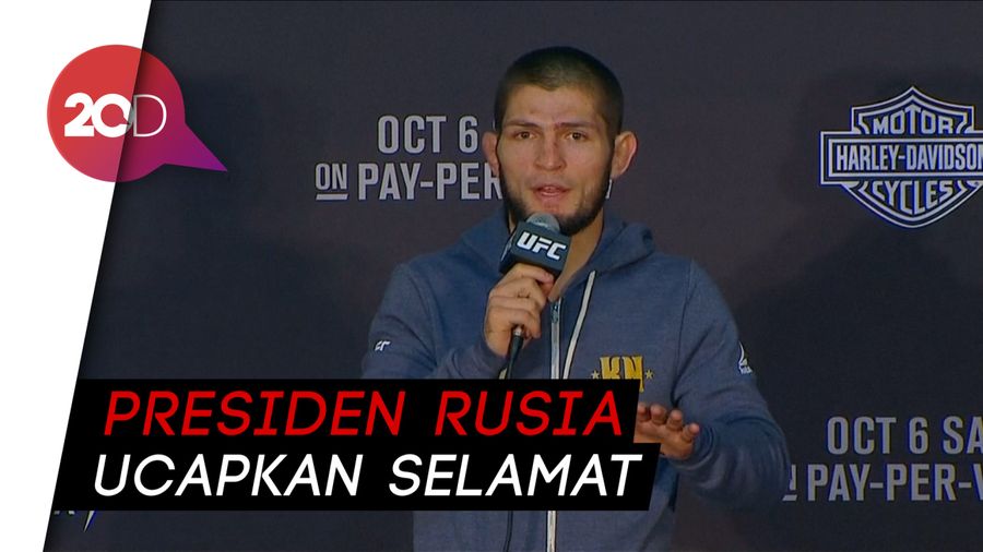 Khabib Minta Maaf atas Keributan, Presiden Putin Bangga!