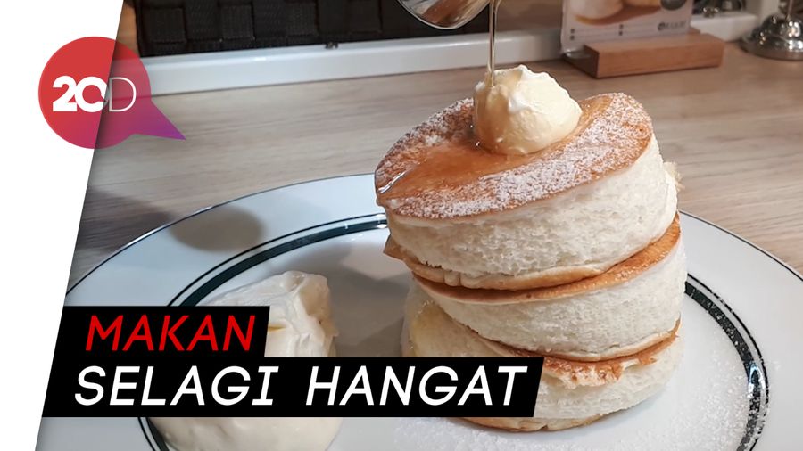 Lembut Pancake Fluffy dari Osaka Ini Siap Manjakan Lidah 