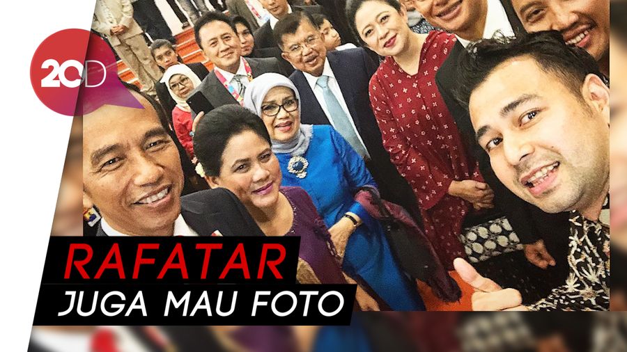 Saat Raffi Ahmad Terharu Bertemu Langsung Presiden Jokowi