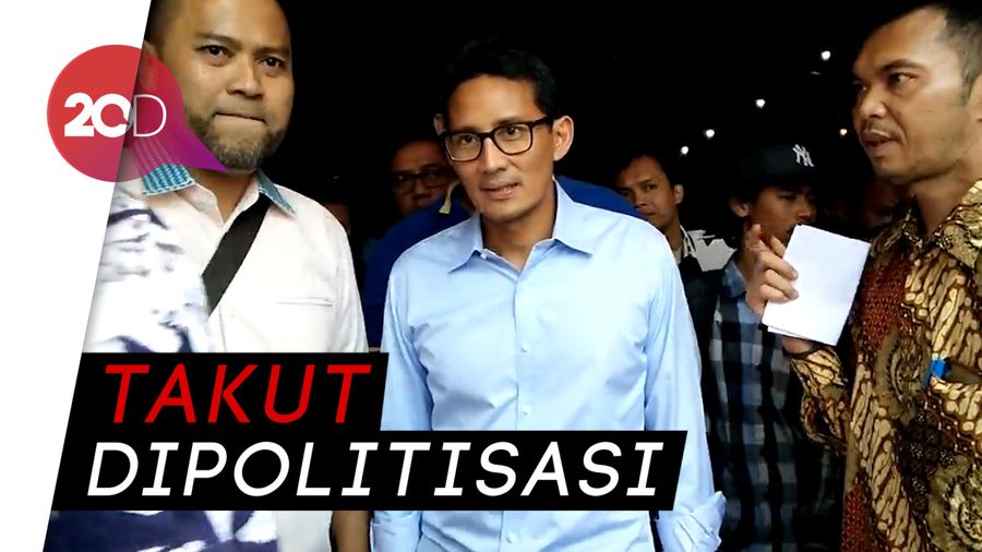 Sandiaga Ogah Jenguk Ratna Sarumpaet di Rutan Polda
