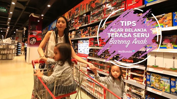 Tips Agar Belanja Terasa Seru Bareng Anak