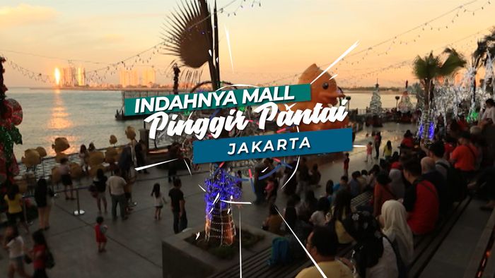 Pesona Indahnya Mall di Pinggir Pantai