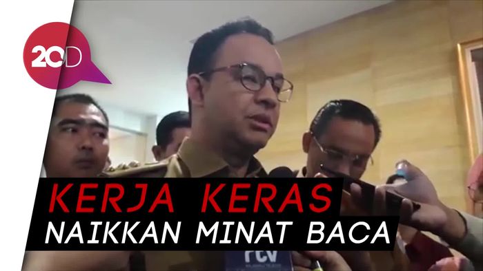 Anies Minta Pengelola Perpustakaan Harus Inovatif Dekati Milenial