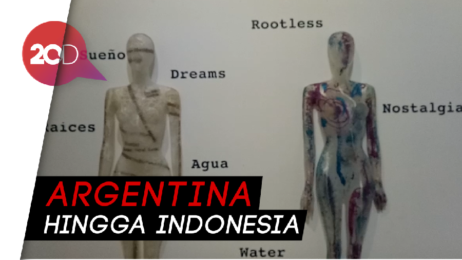 Menjelajah Kehidupan Antonella Pedetti di Pameran Rootless