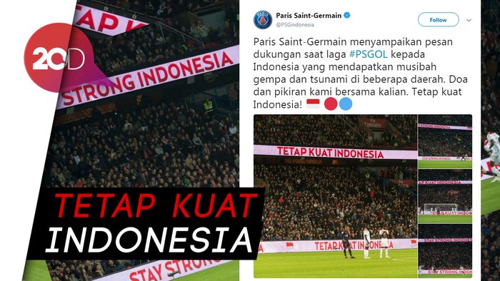 Dukungan PSG untuk Korban Gempa dan Tsunami Palu