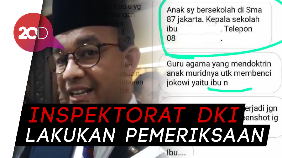 Heboh! Doktrin Murid Anti-Jokowi, Anies: Guru Harusnya Netral